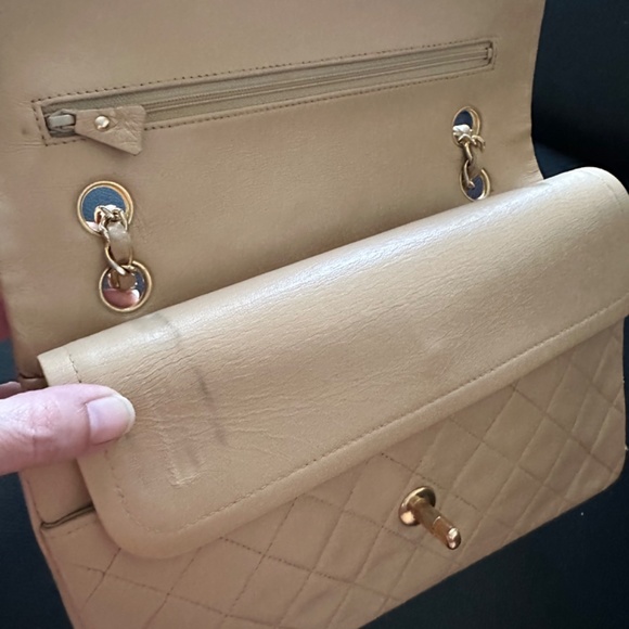 Chanel classic double flap medium ghw - vintage - Picture 9 of 16